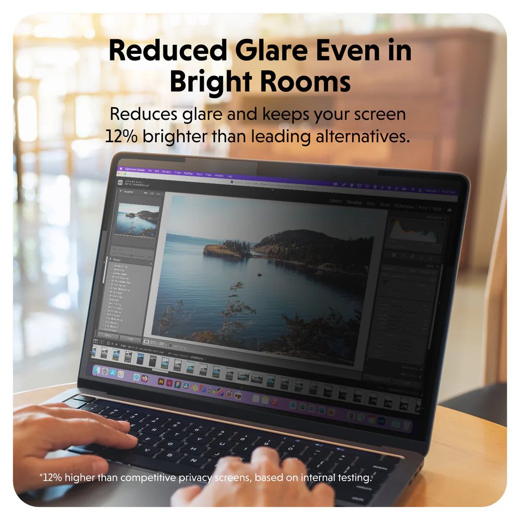 Targus HyperShield Magnetic Privacy Screen for MacBook Air 13,6