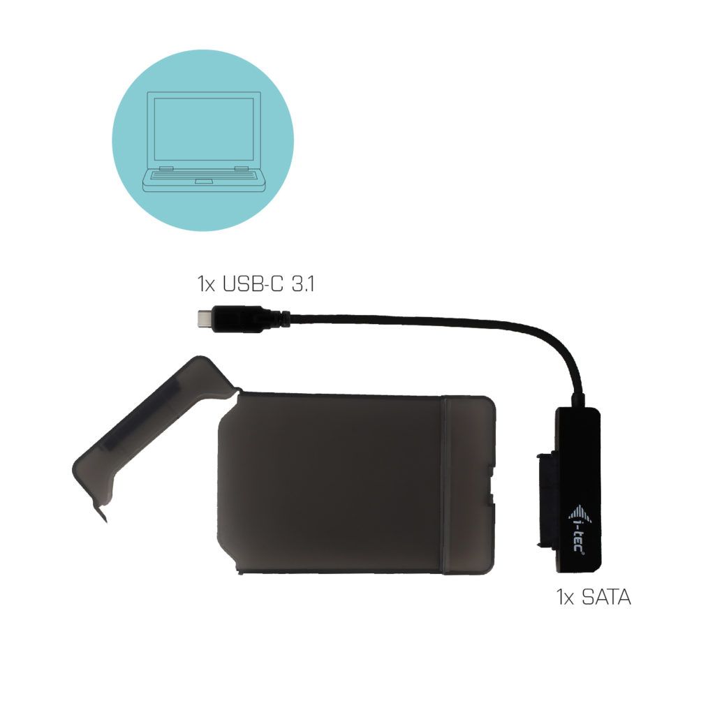 I-TEC MySafe USB-C 3.1 Gen. 2 Easy 2,5