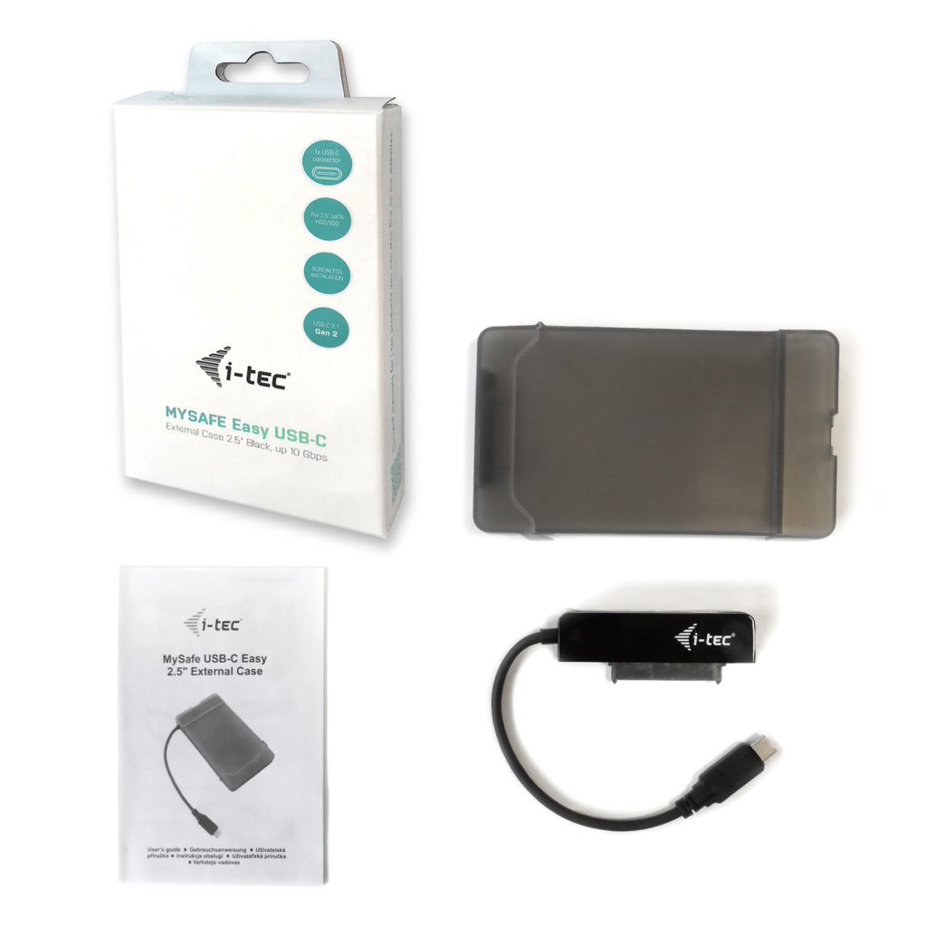 I-TEC MySafe USB-C 3.1 Gen. 2 Easy 2,5