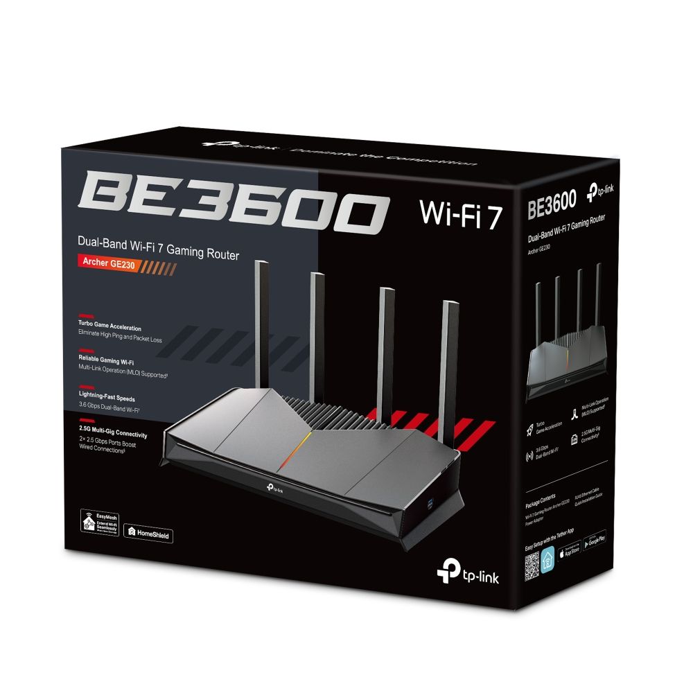 TP-Link Archer GE230 EasyMesh Wi-Fi 7 Router