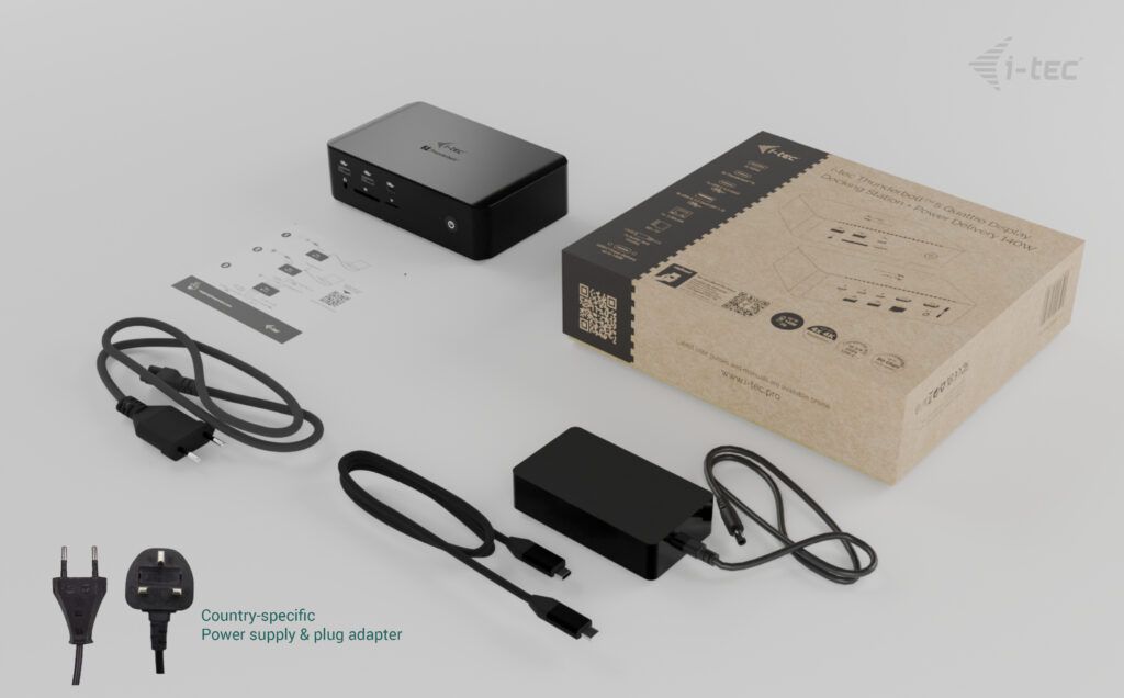 I-TEC Thunderbolt5 Quattro Display Docking Station