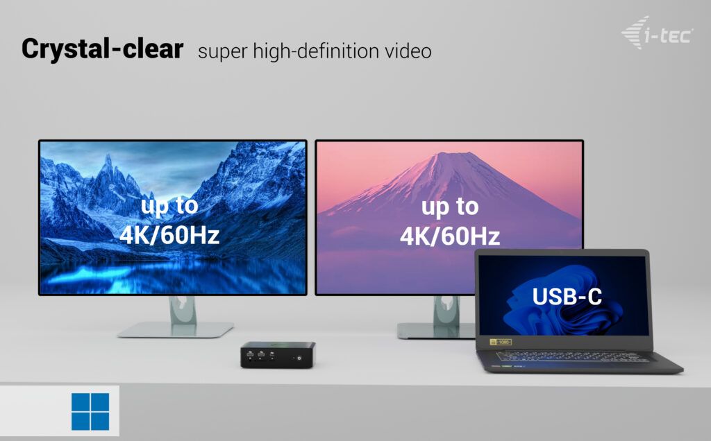 I-TEC Thunderbolt5 Quattro Display Docking Station