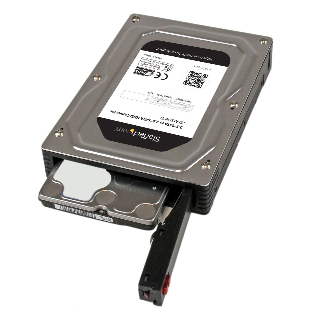 Startech 25SAT35HDD Sata Mobile Rack Black
