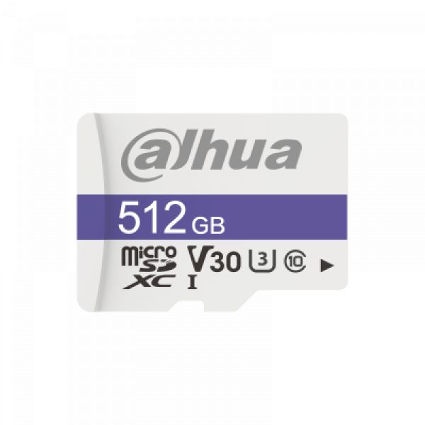 Dahua 512GB microSDXC C100A Class 10 U3 V30 adapter nélkül