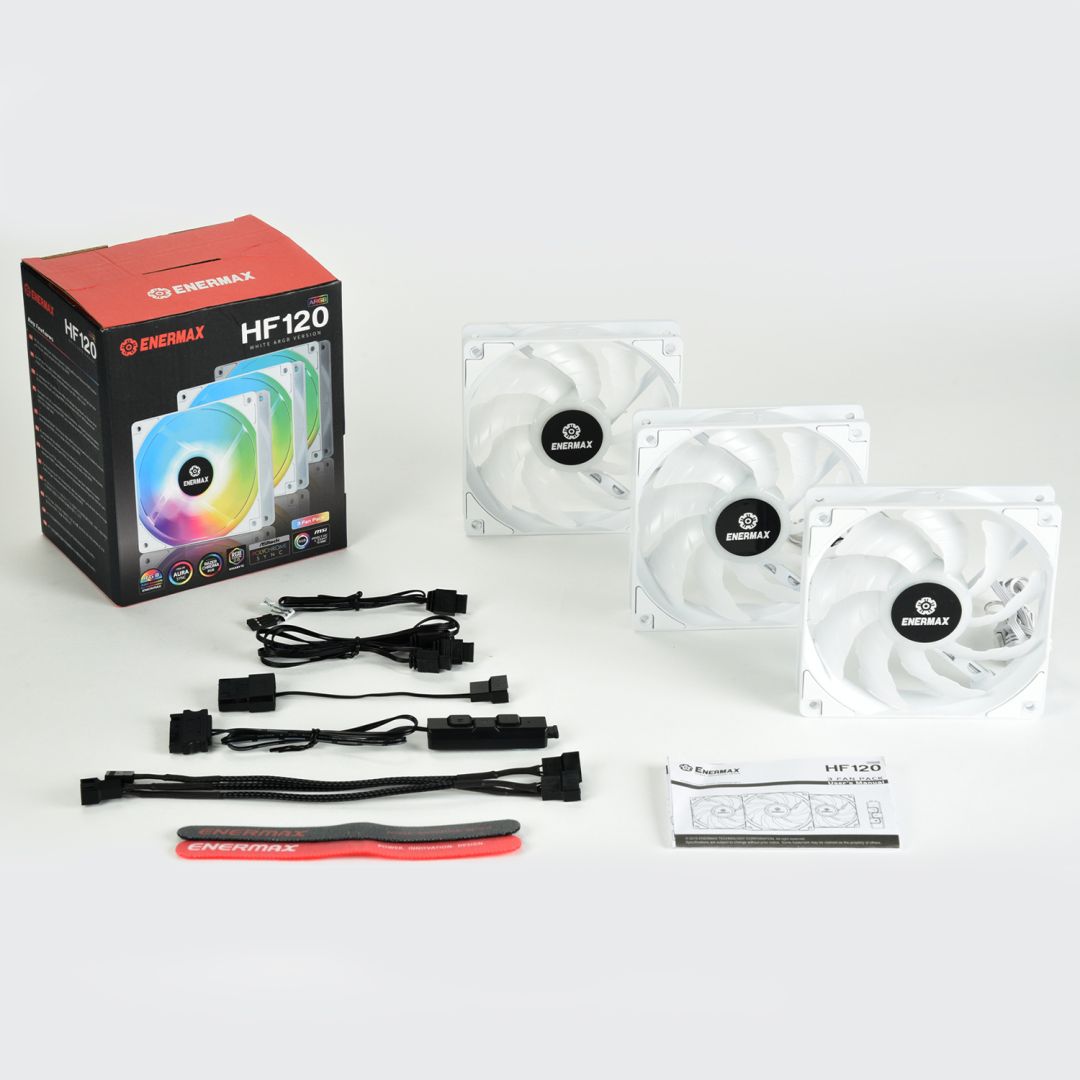 Enermax HF120 ARGB White (3-Pack)