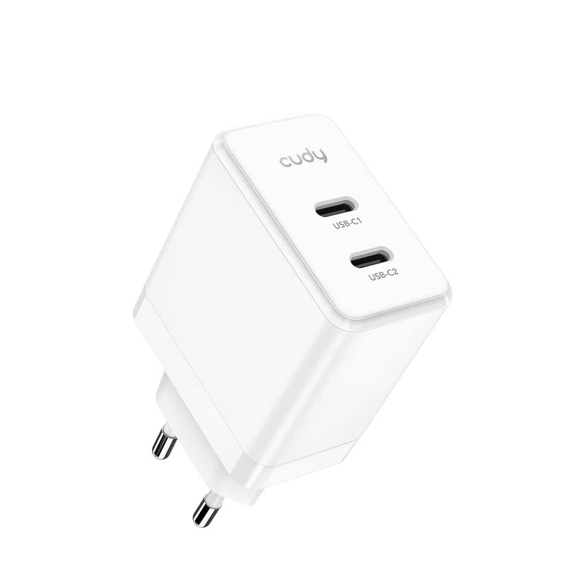 Cudy 40W USB-C GaN Charger with EU Plug Adapter White