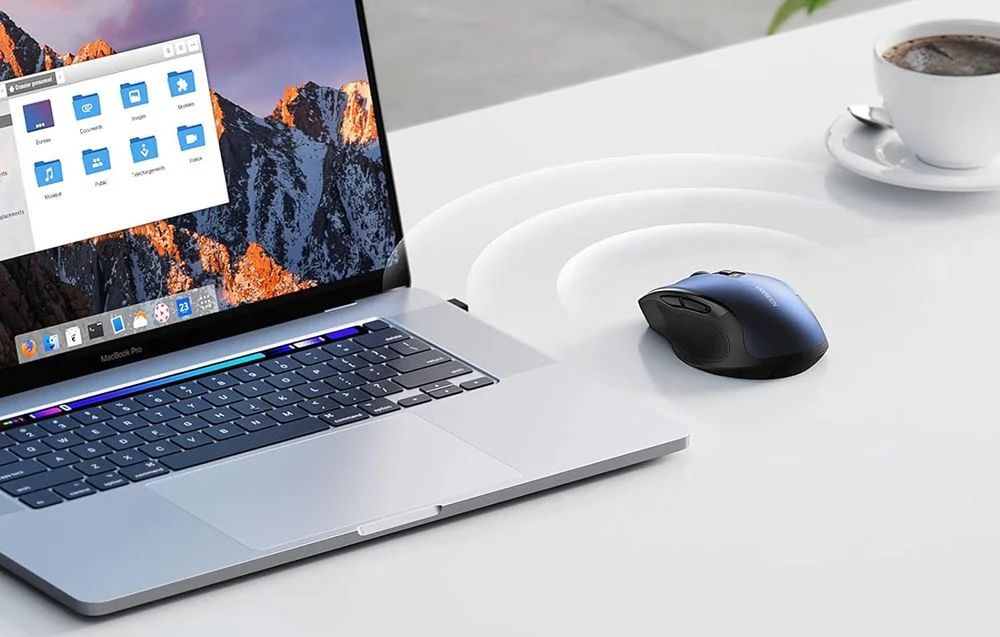 UGREEN MU006 Wireless Mouse Blue/Black