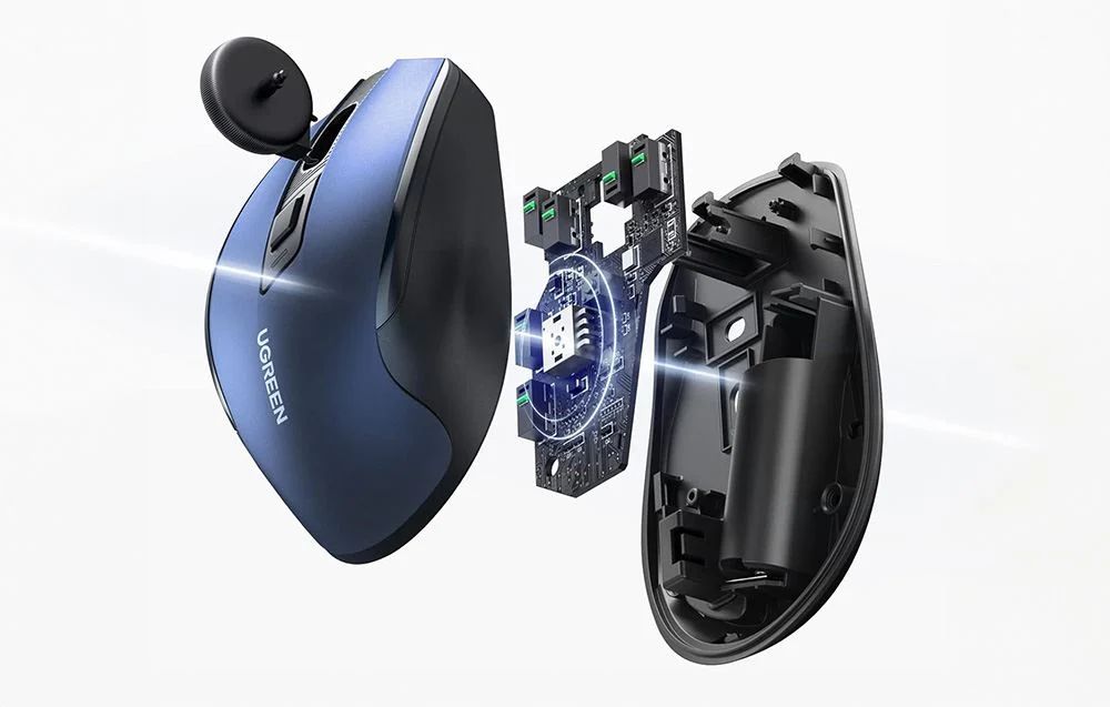 UGREEN MU006 Wireless Mouse Blue/Black