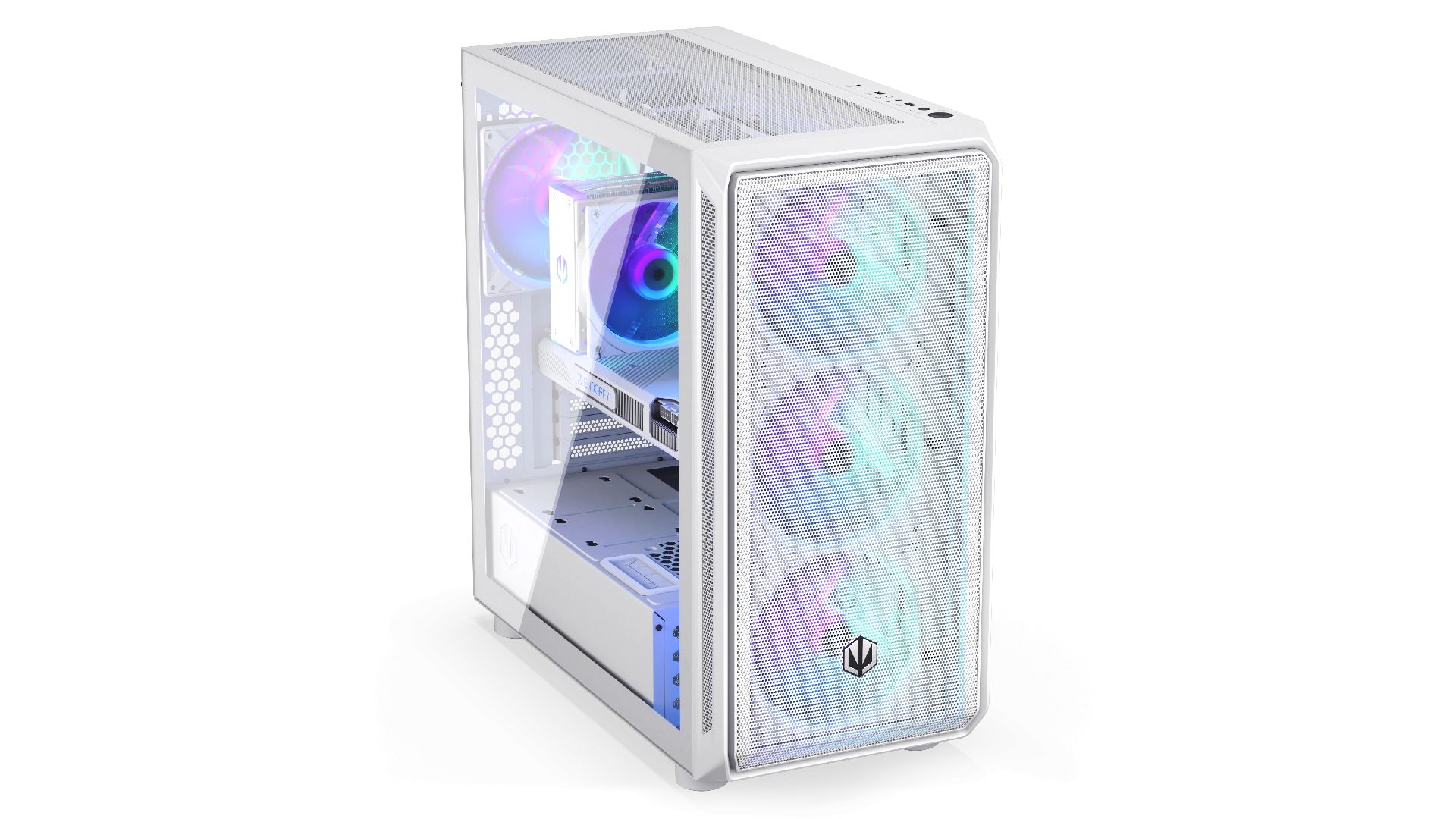 Endorfy Arx 700 ARGB Tempered Glass White
