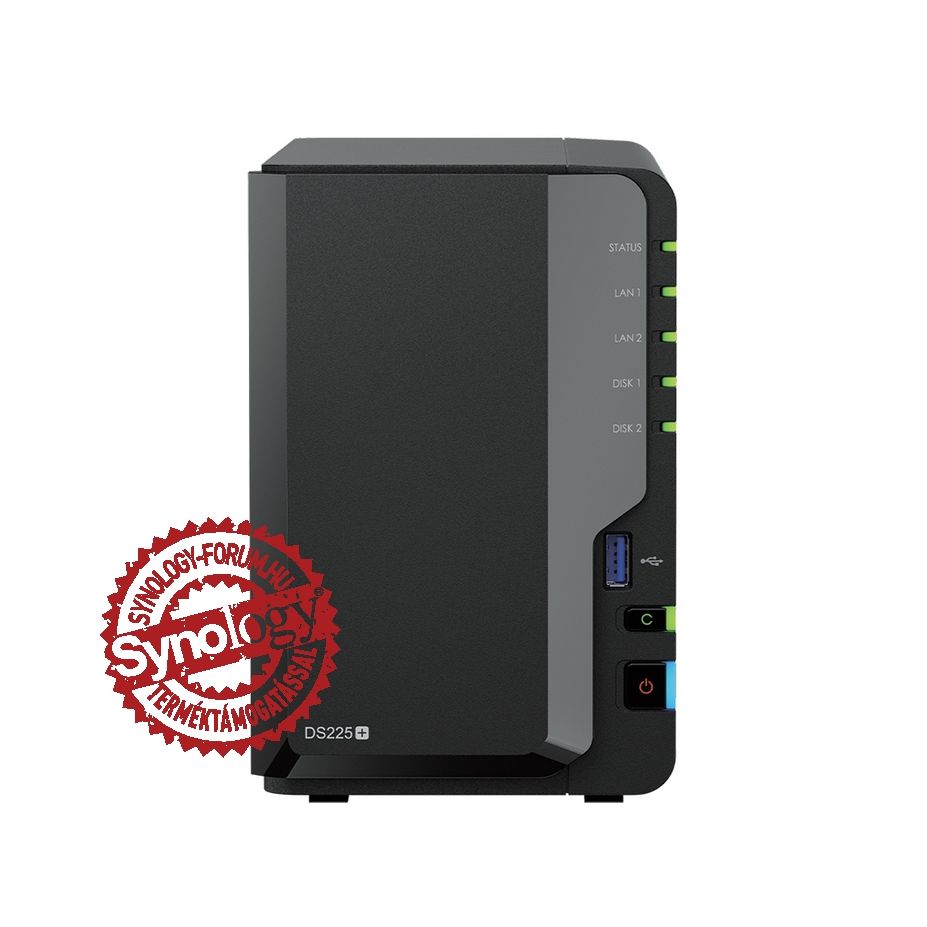 Synology NAS DS225+ (2GB) (2xHDD)