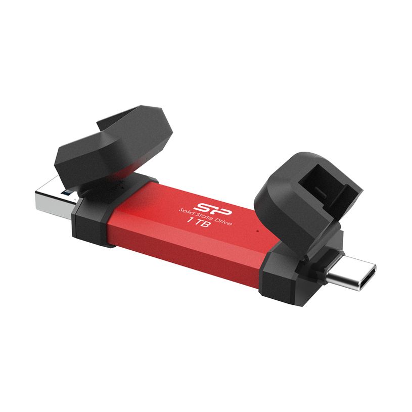 Silicon Power 1TB USB-C/USB3.2 DS72 Red