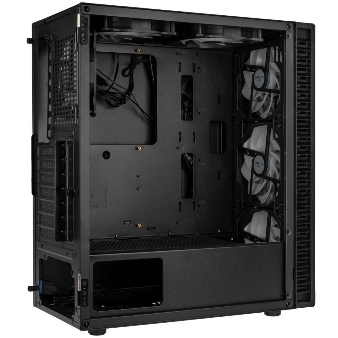 Kolink Observatory HF Mesh Glass ARGB Tempered Glass Black