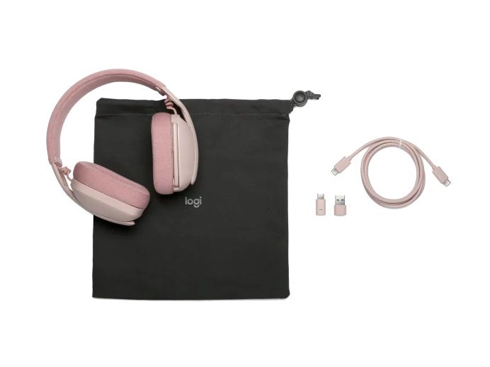 Logitech Zone Vibe Wireless Headset Rose