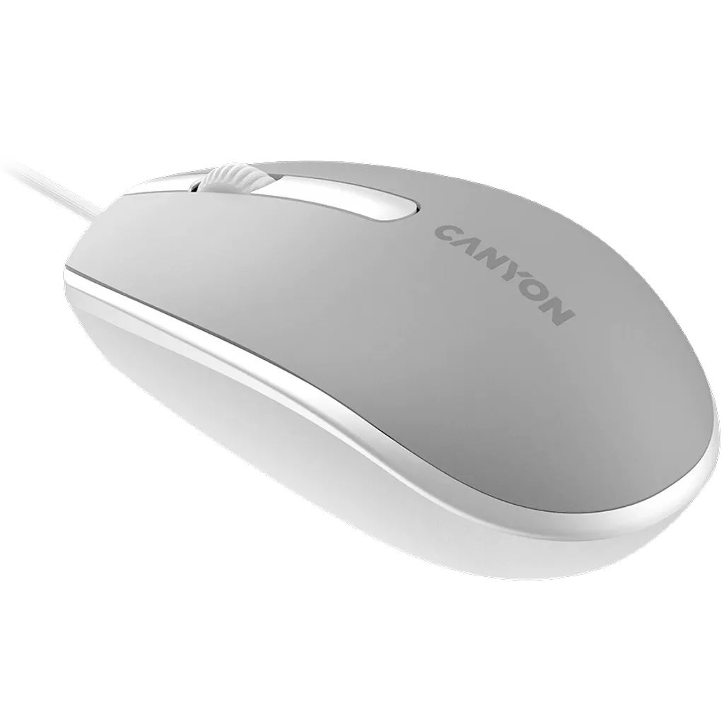 Canyon CNE-CMS10WL wired mouse Dark grey