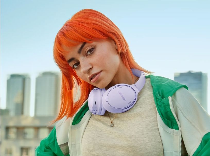 Bose QuietComfort Bluetooth Headphones Chilled Lilac