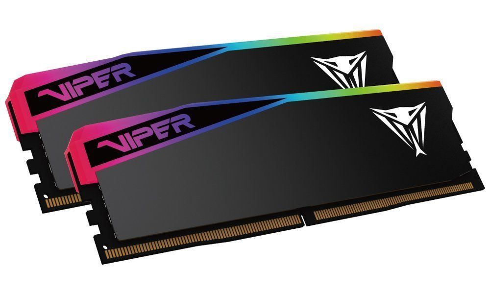 Patriot 96GB DDR5 6000MHz Kit(2x48GB) Viper Elite 5 Ultra RGB Black