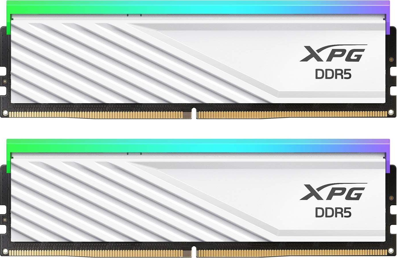 A-Data 48GB DDR5 6000MHz Kit(2x24GB) Lancer Blade RGB White