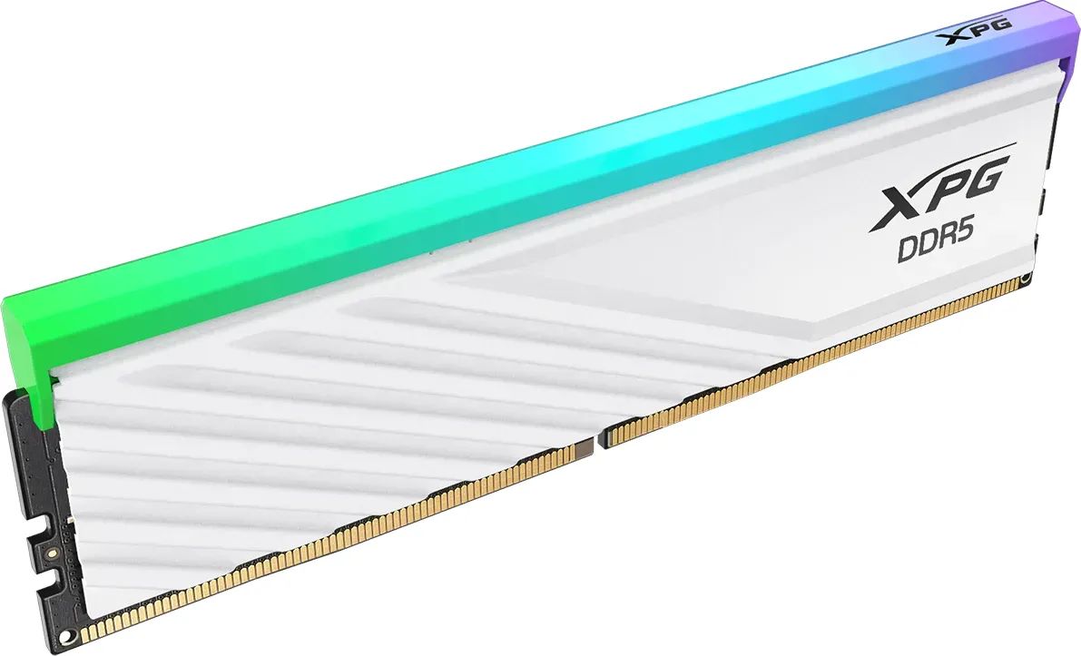 A-Data 48GB DDR5 6000MHz Kit(2x24GB) Lancer Blade RGB White