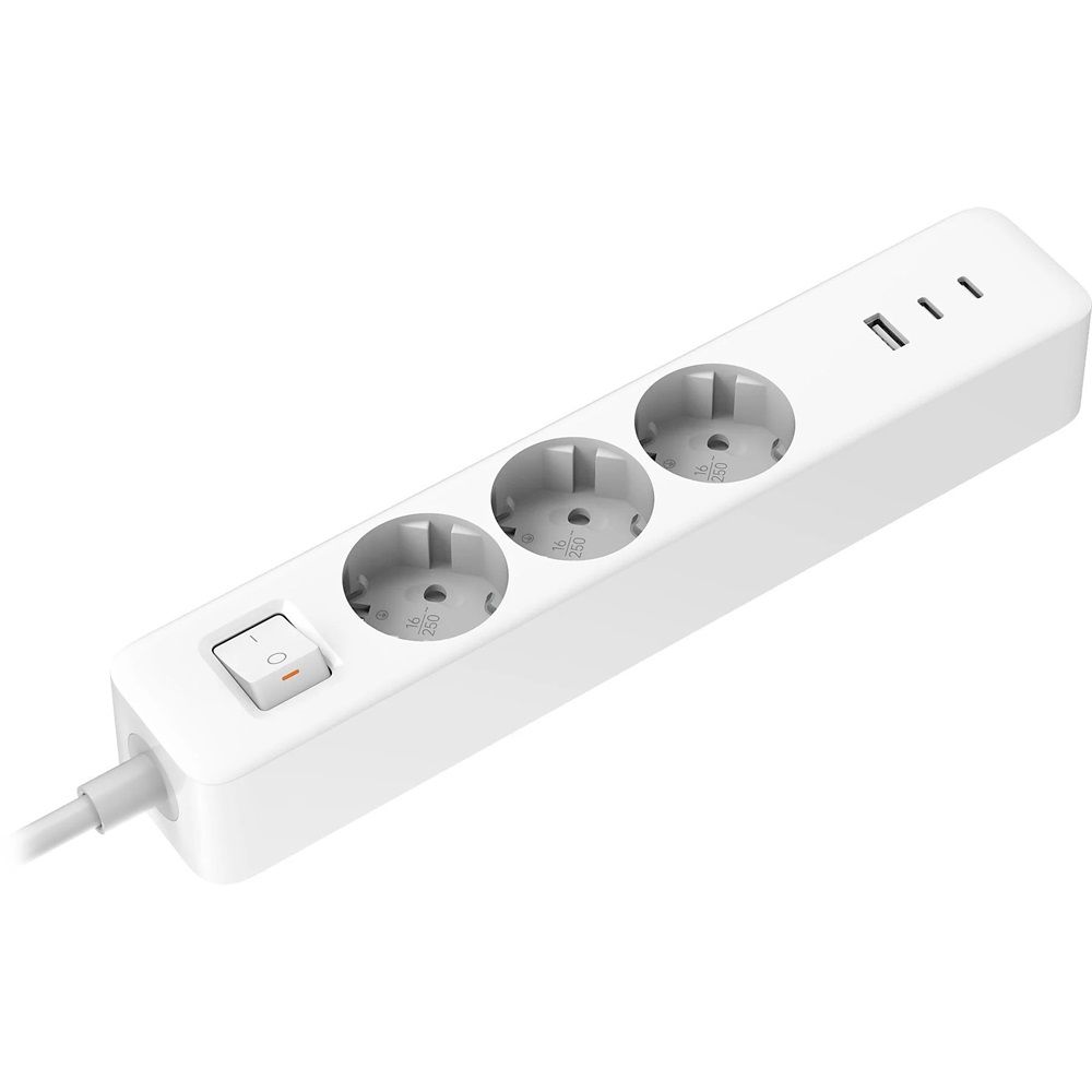 Xiaomi Hálózati Elosztó Kapcsolóval 3DIN 1,4m White