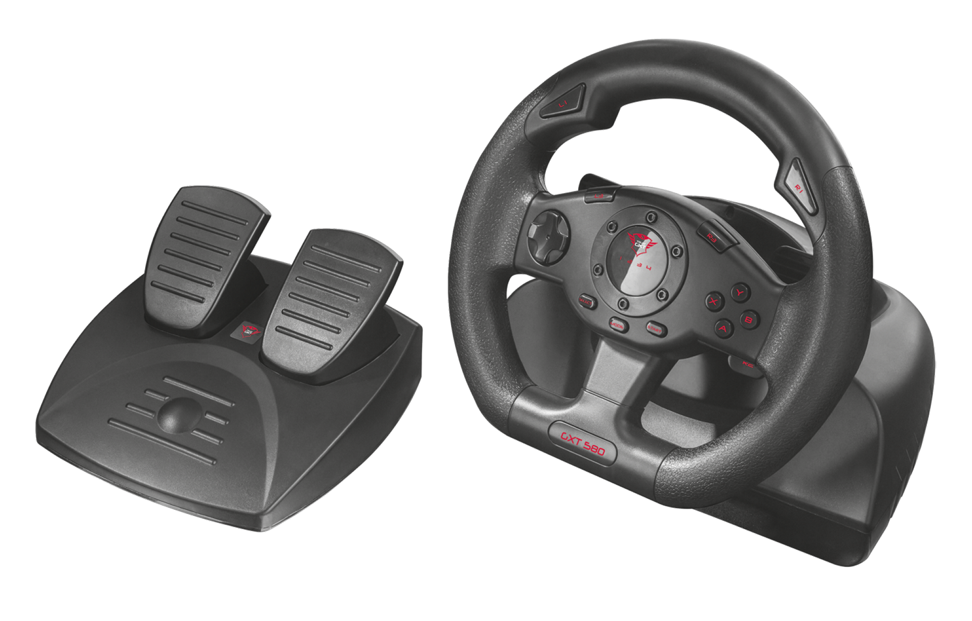 Trust GXT 580 Vibration Feedback Racing Wheel