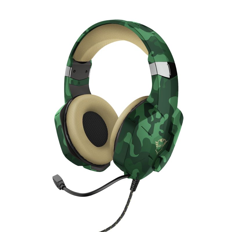 Trust GXT 323C Carus Gaming Headset Camo Green