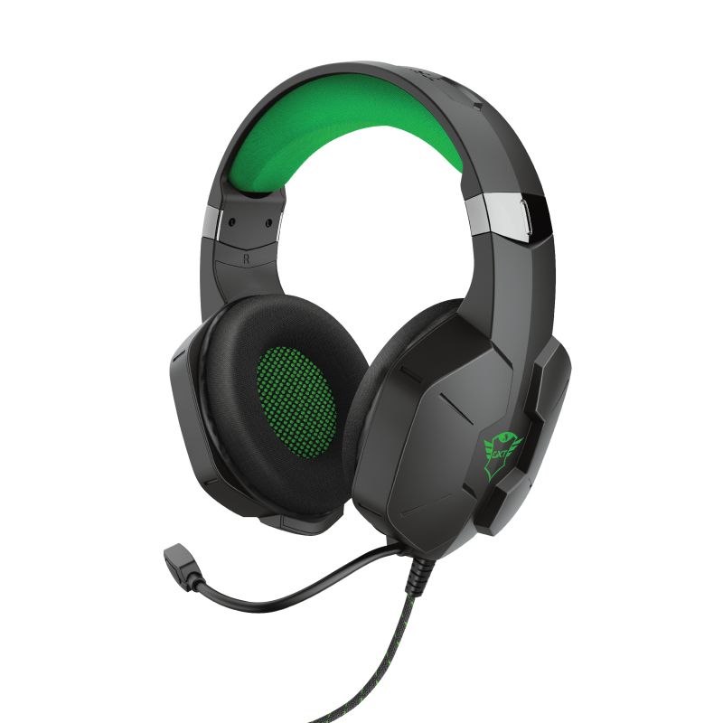 Trust GXT 323X Carus Gaming Headset Black/Green