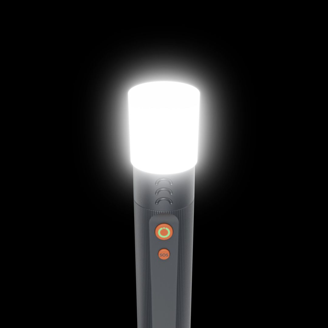 Hama FLX1200-C LED zseblámpa Black