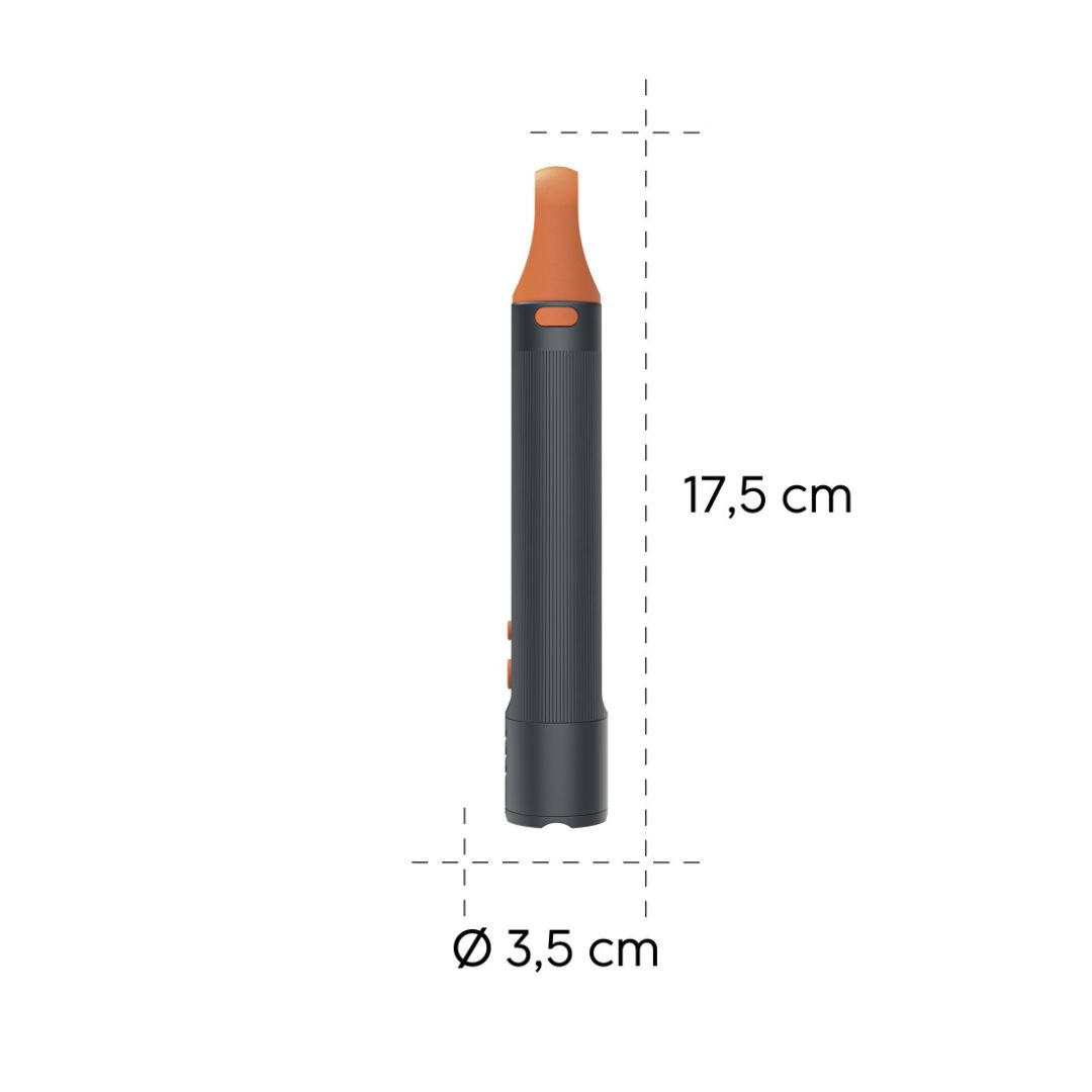 Hama FLX600 LED zseblámpa Black
