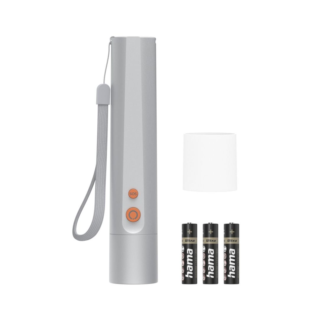 Hama FL250 LED torch zseblámpa Silver