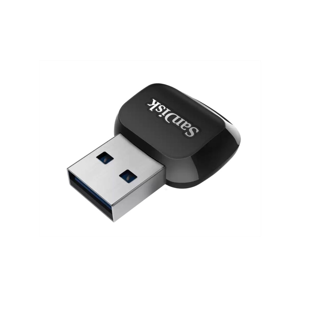 Sandisk QuickFlow microSD UHS-I Card USB-A Reader Black