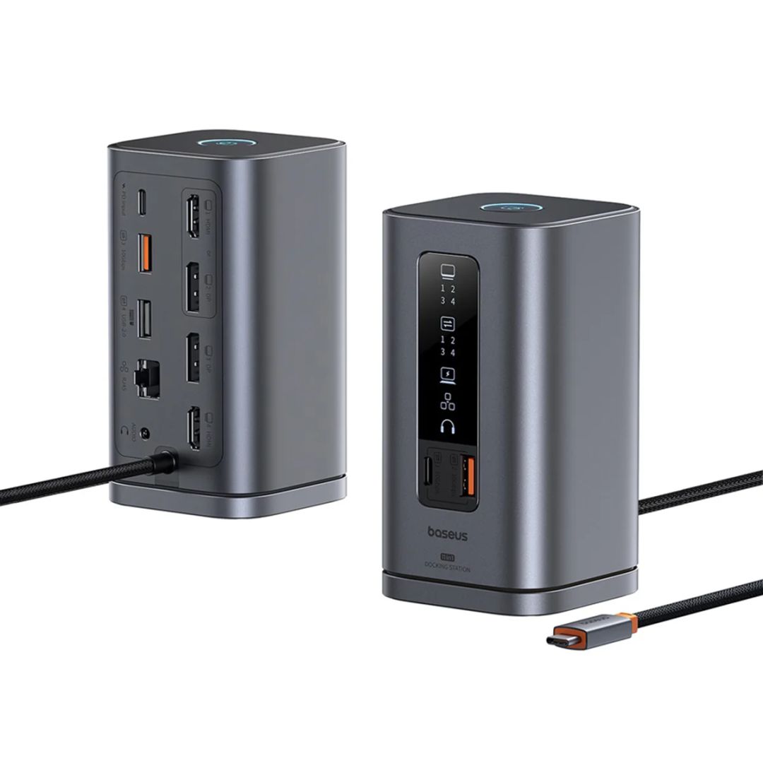 Baseus Spacemate 11-in-1 Docking Station Grey