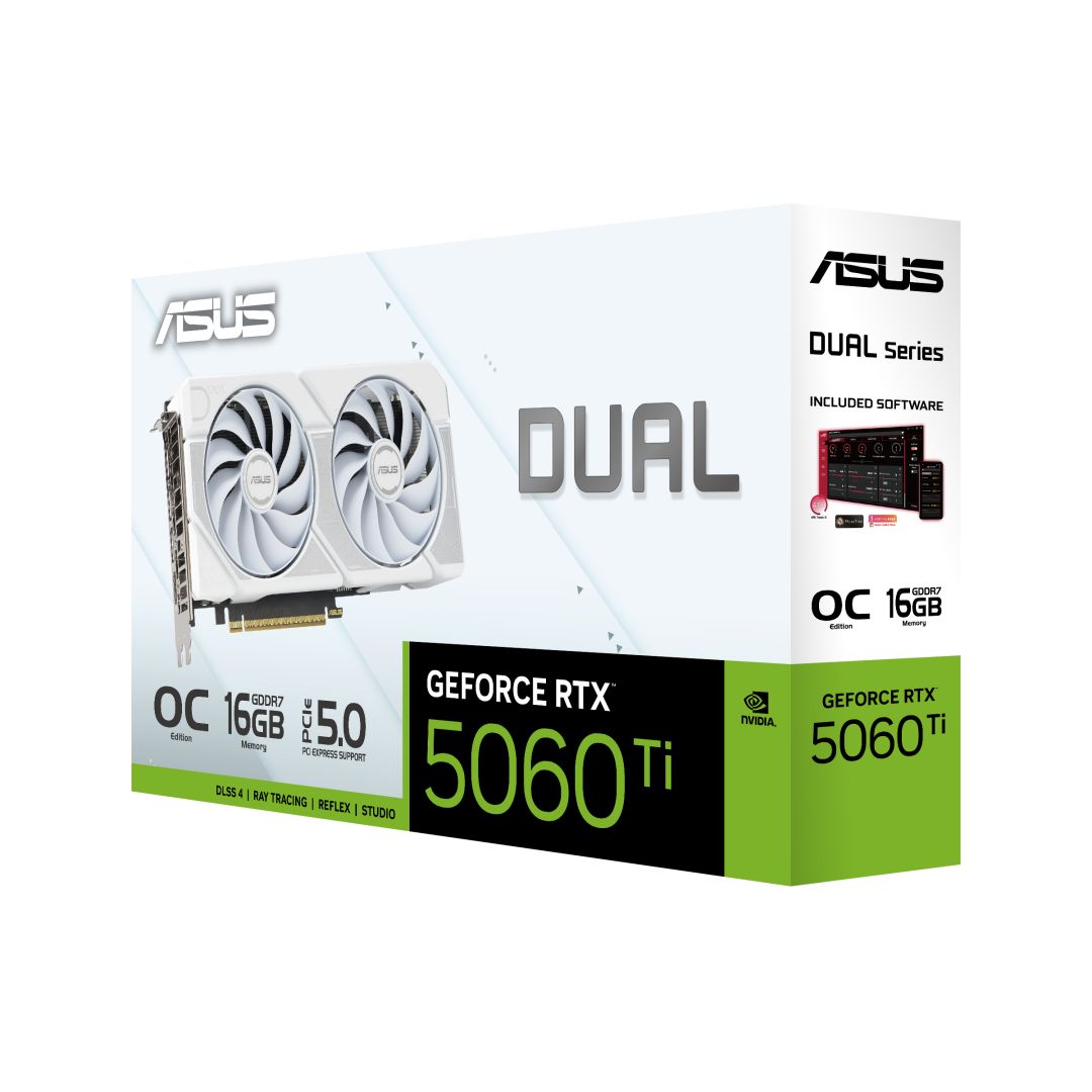 Asus DUAL-RTX5060TI-O16G-WHITE