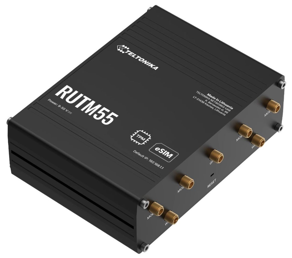 Teltonika RUTM55 5G Industrial Router