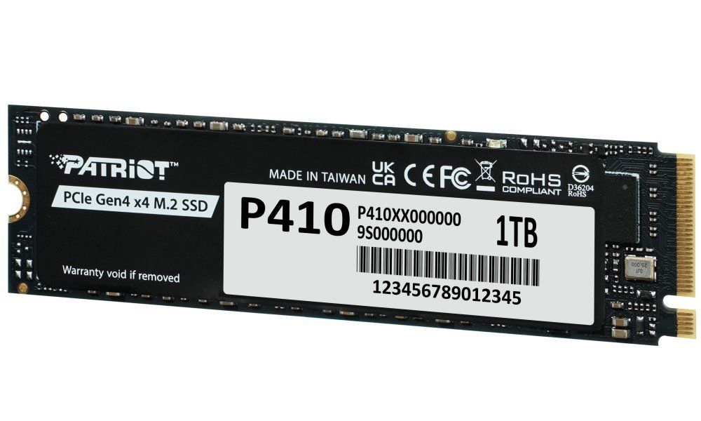 Patriot 1TB M.2 2280 NVMe P410 Black