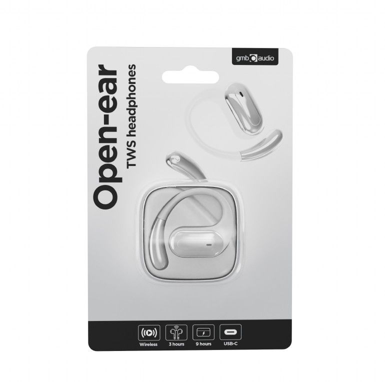 Gembird BT open-ear TWS headphones White