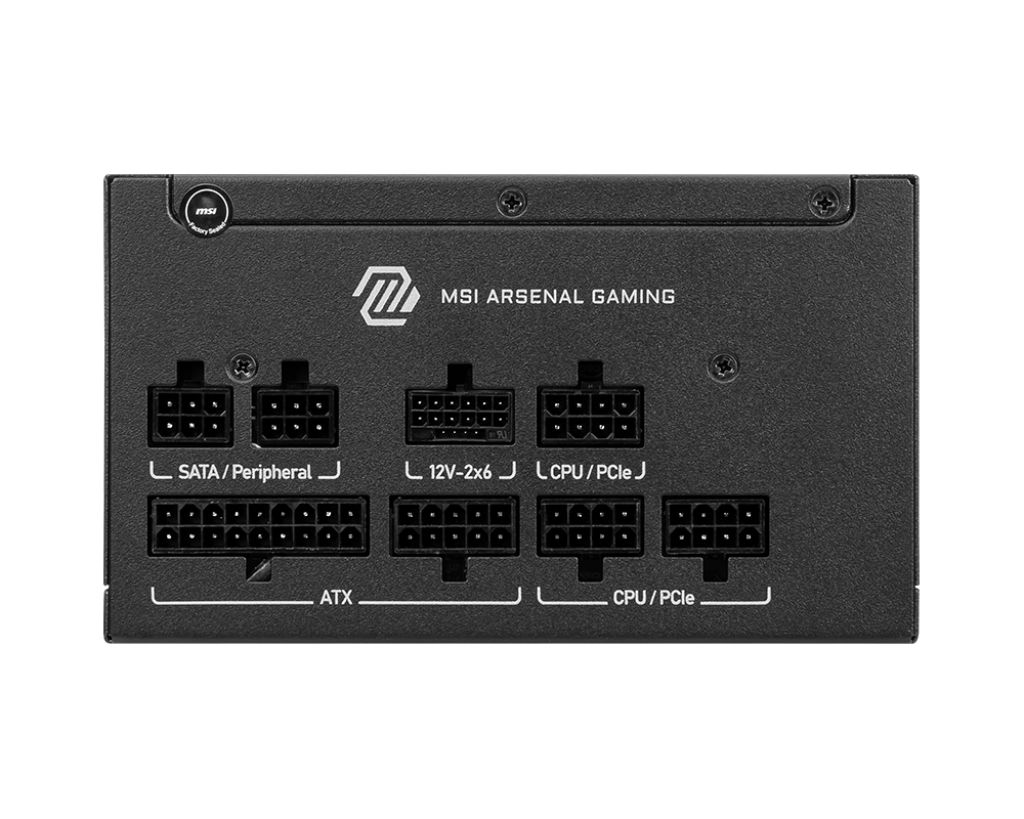 Msi 750W 80+ Gold MAG A750GLS