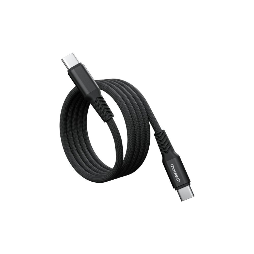 Choetech  XCC-1081 100W USB-C Cable with Digital Display Magnetic Fast Charging for MacBook/Gaming Laptops Cable 1,8m Black