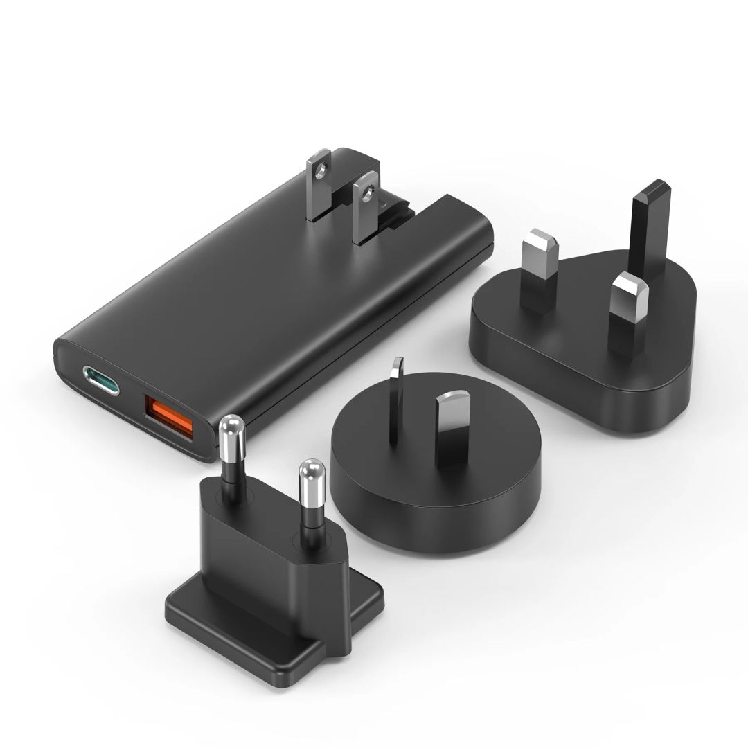 Choetech  PD6011 67W Dual-Port Portable GaN Adapter Black