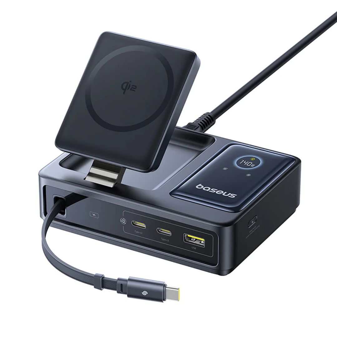 Baseus Nomos 5-in-1 Desktop Charger Qi2 140W