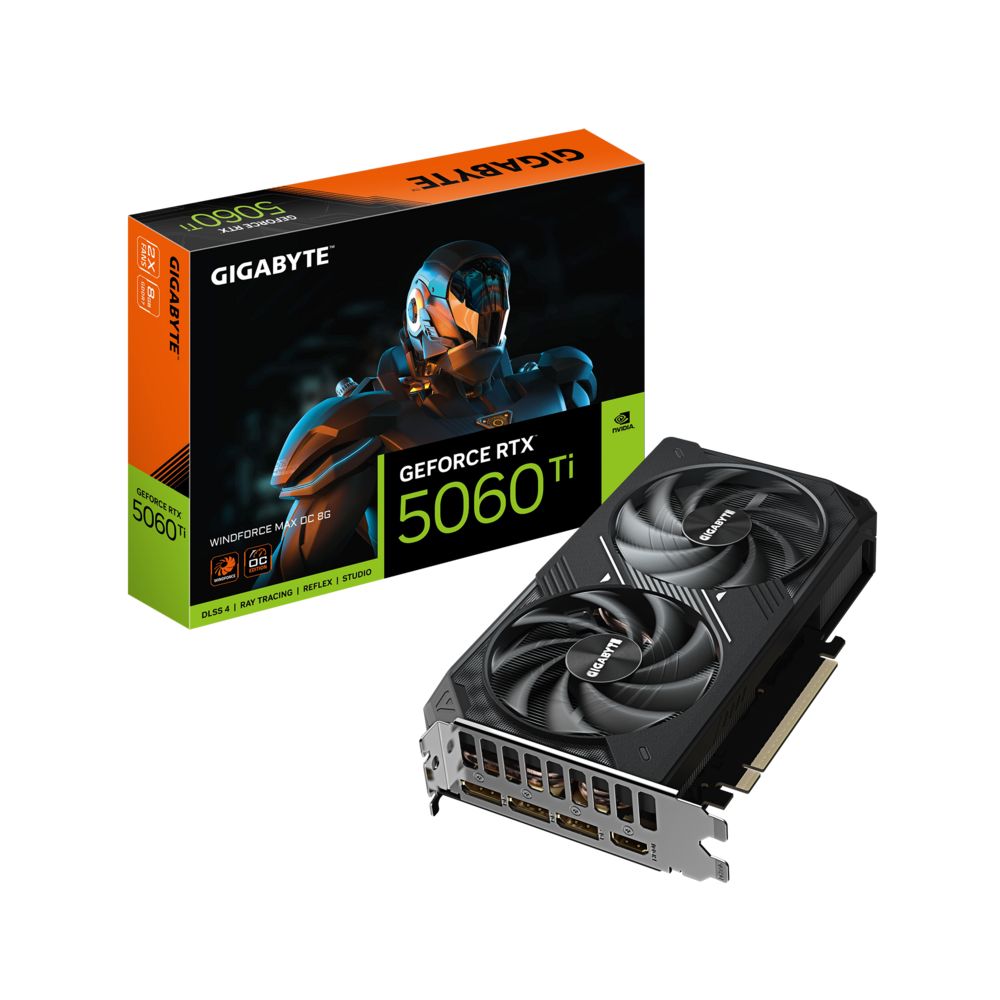 Gigabyte RTX5060 TI WINDFORCE MAX OC 8G