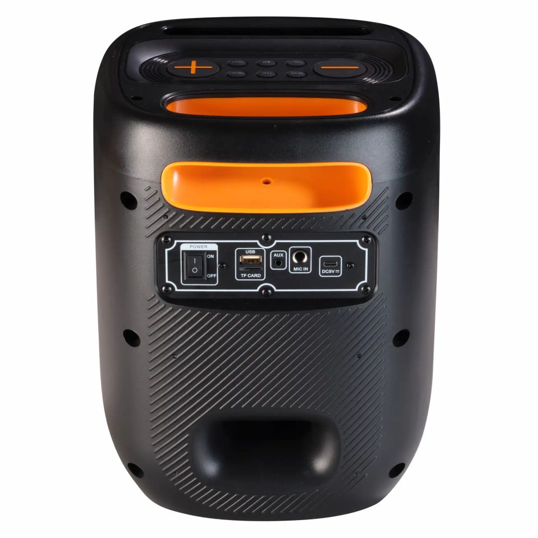 Denver BPS-165 Bluetooth Party Speaker with LED light Black