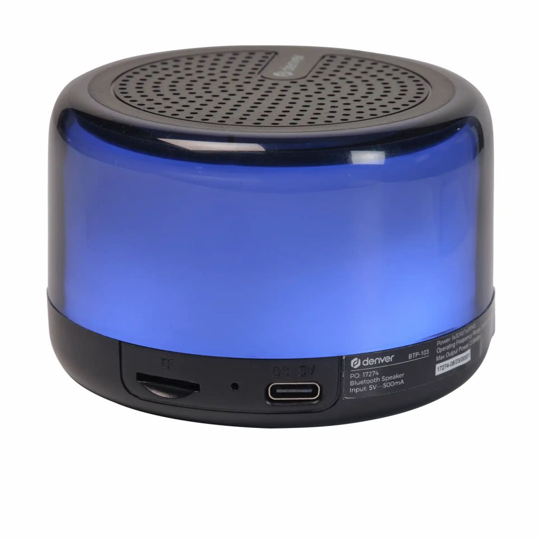 Denver BTP-103 Bluetooth Speaker Black