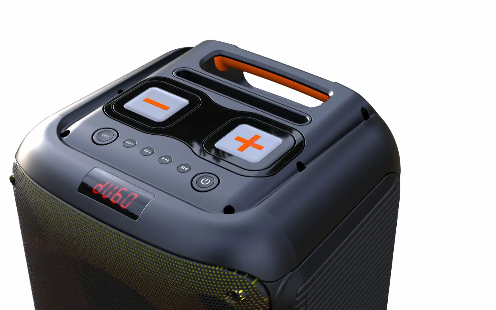 Denver BPS-250 Bluetooth Party Speaker with LED light & 8