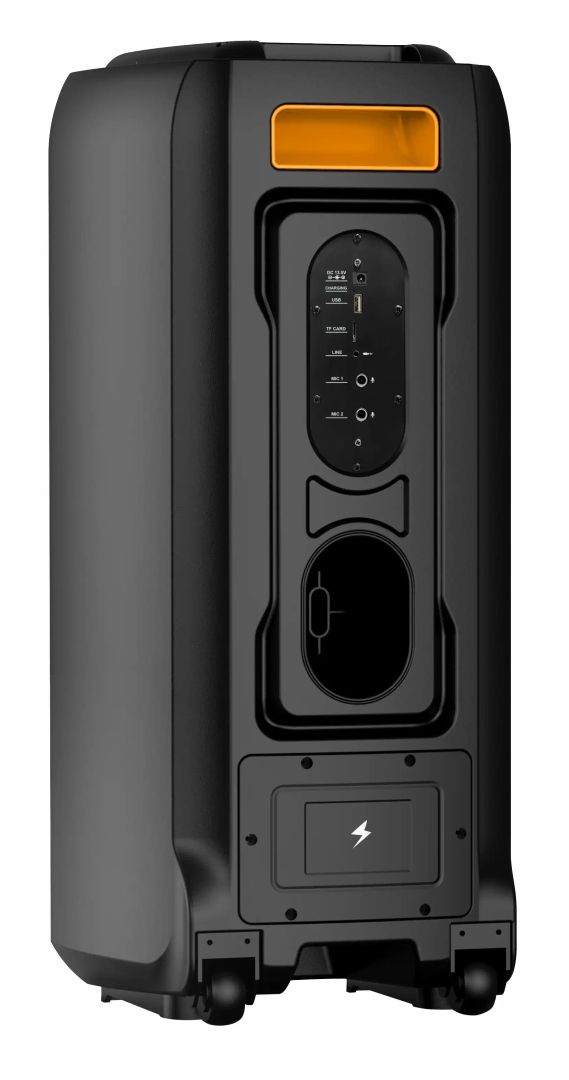 Denver BPS-458 Bluetooth Party Speaker with LED light & 2 x 10