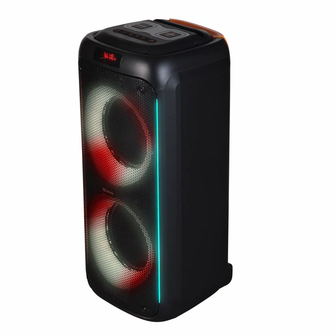 Denver BPS-458 Bluetooth Party Speaker with LED light & 2 x 10