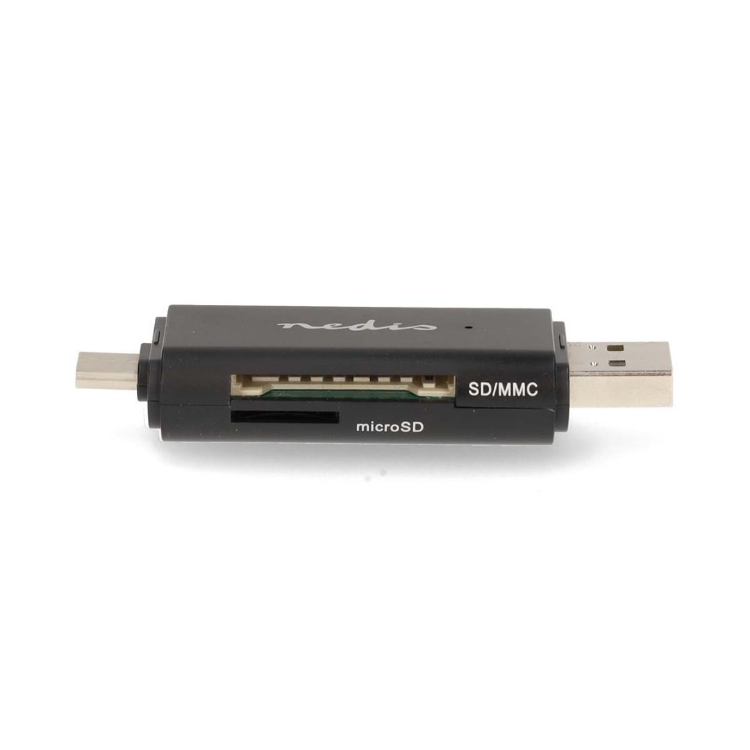 Nedis CRDRU3110BK Card Reader Black