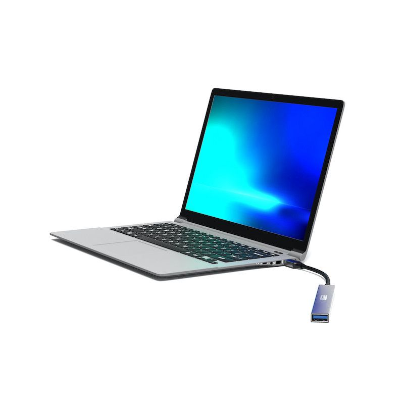Port Designs USB-C hub with 4 USB ports + 1X USB-C 100W