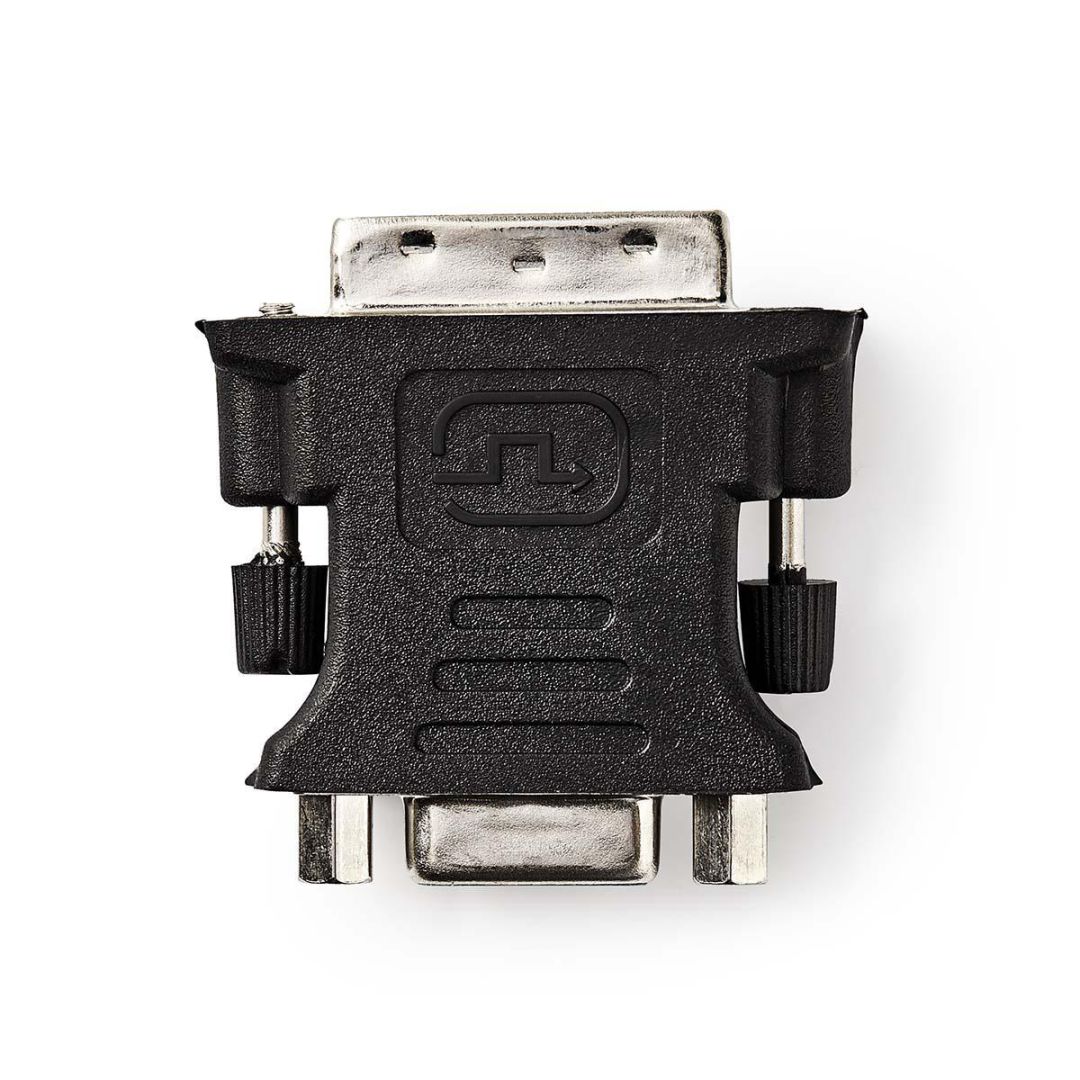 Nedis DVI-I 24+5-Pin Male - VGA Female Black