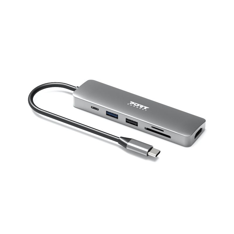 Port Designs Mobile docking station 1 X 4K USB-C 5 devices 100W