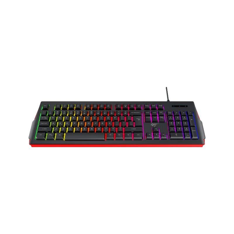 HAVIT Gamenote KB866L Gaming Keyboard Black/Red US